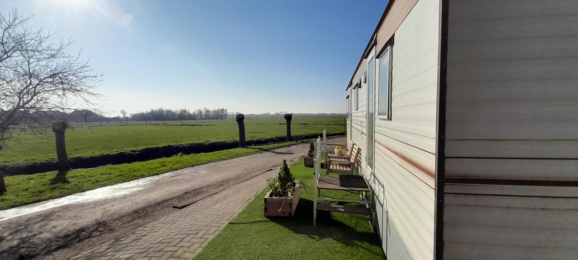 Stacaravan Op De Paardenboerderij Снек Екстер'єр фото